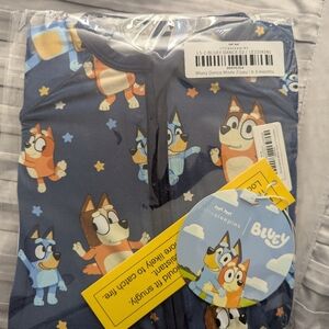 Little Sleepies Bluey Dance Kids Pajamas - Blue